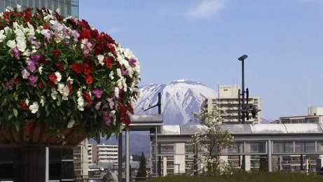 5月の岩手山