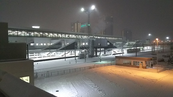 雪の多いこと